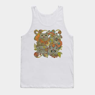 4 little owls Tank Top